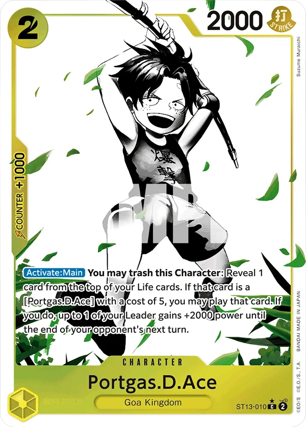 Portgas.D.Ace - ST13-010 (Pirate Foil) - ST13-010