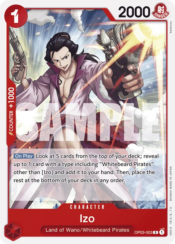 Izo (OP03-003) (Full Art)