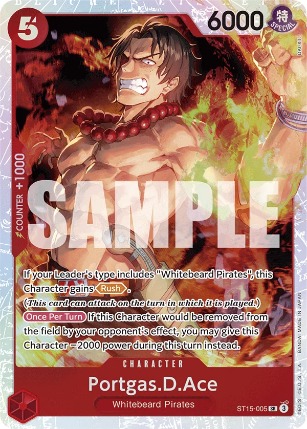 Portgas.D.Ace (CS 25-26 Finalist Card Set 1) - ST15-005