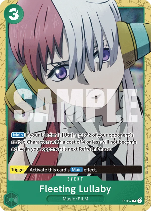 Fleeting Lullaby (Starter Deck 11: Uta Deck Battle) - P-057