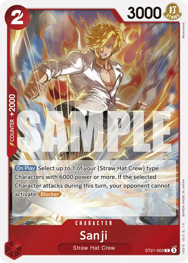 Sanji - ST21-003 (Pirate Foil)
