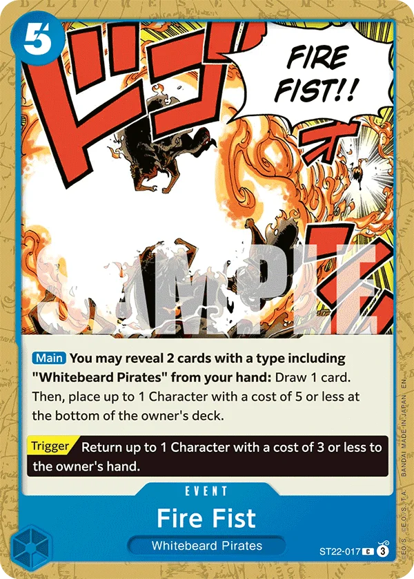 Fire Fist - ST22-017