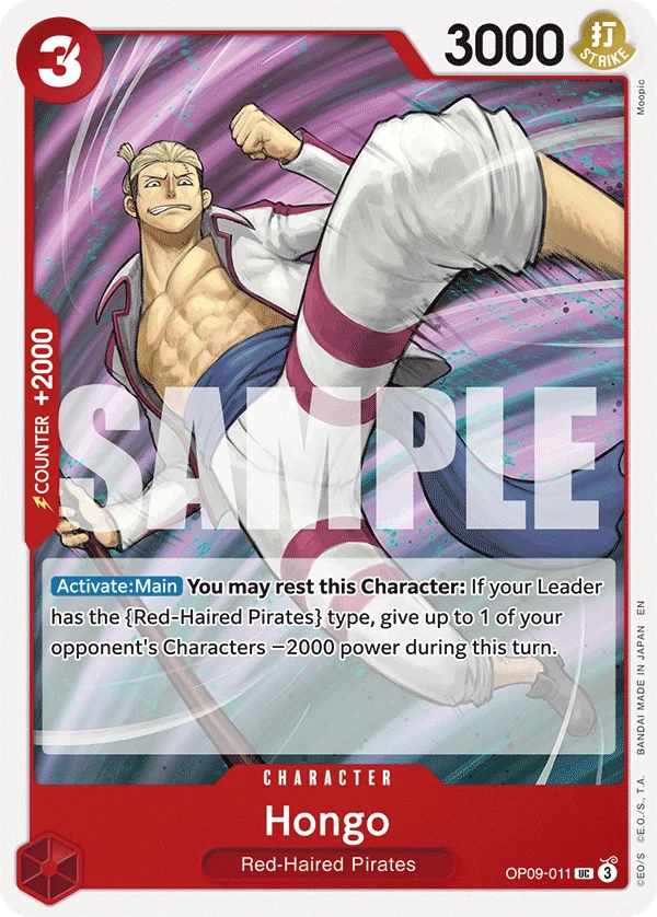 Hongo (Tournament Pack 2025 Vol. 2) - OP09-011