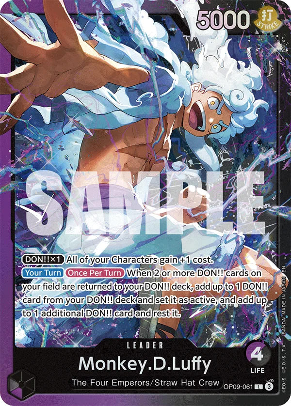 Monkey.D.Luffy (061) - OP09-061